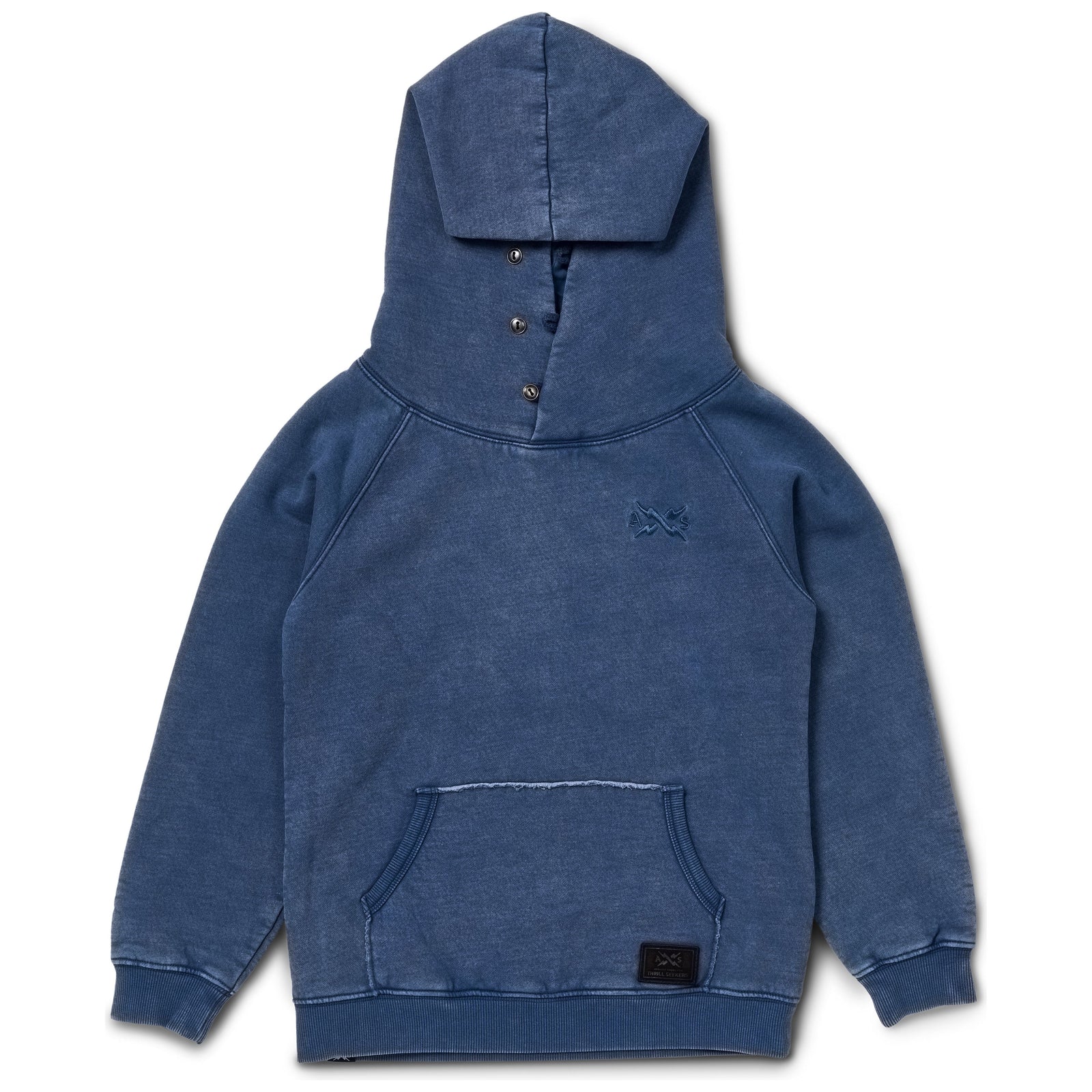 Heritage Hoodie Mineral Blue