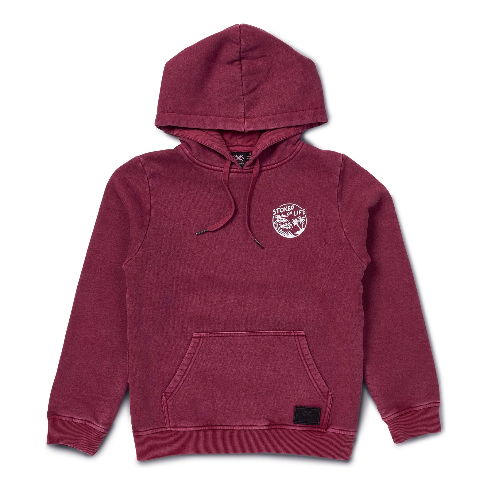Stoked Hoodie - Burgundy