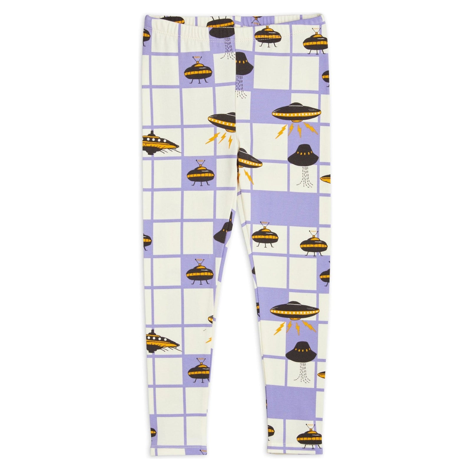 Ufo Aop Leggings - Purple