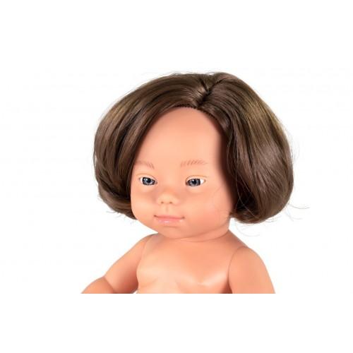 Anatomically Correct Baby, Caucasian Down Syndrome Girl, 38 cm