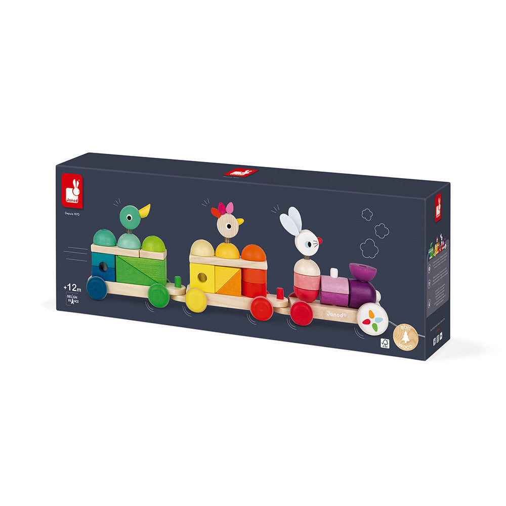 Giant Multicolour Train