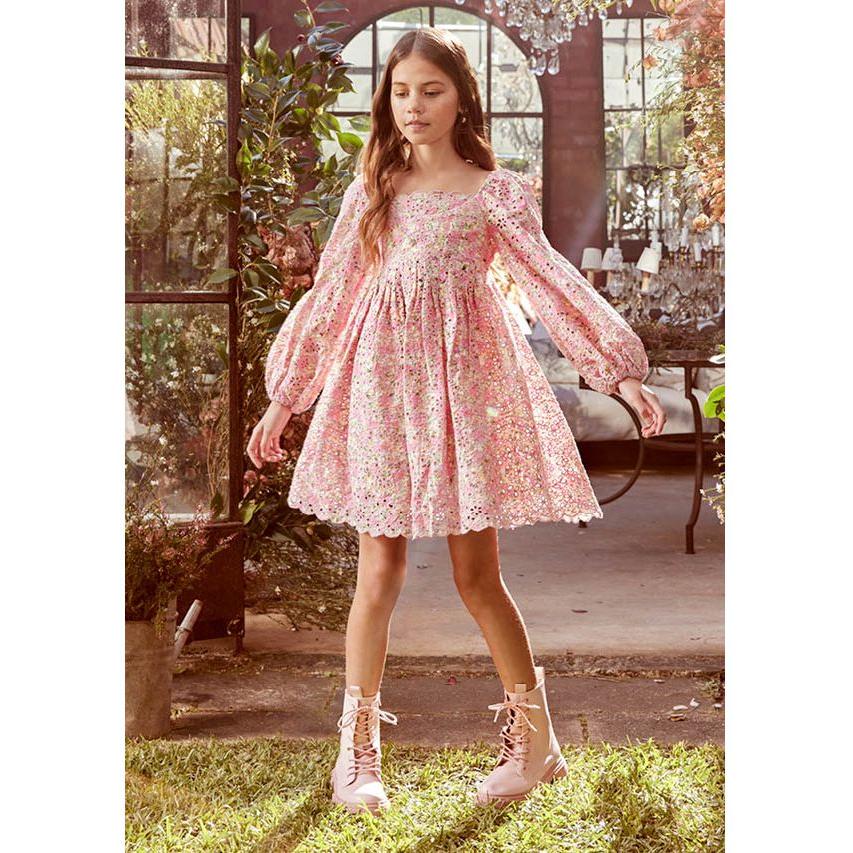 Colette Embroidered Dress