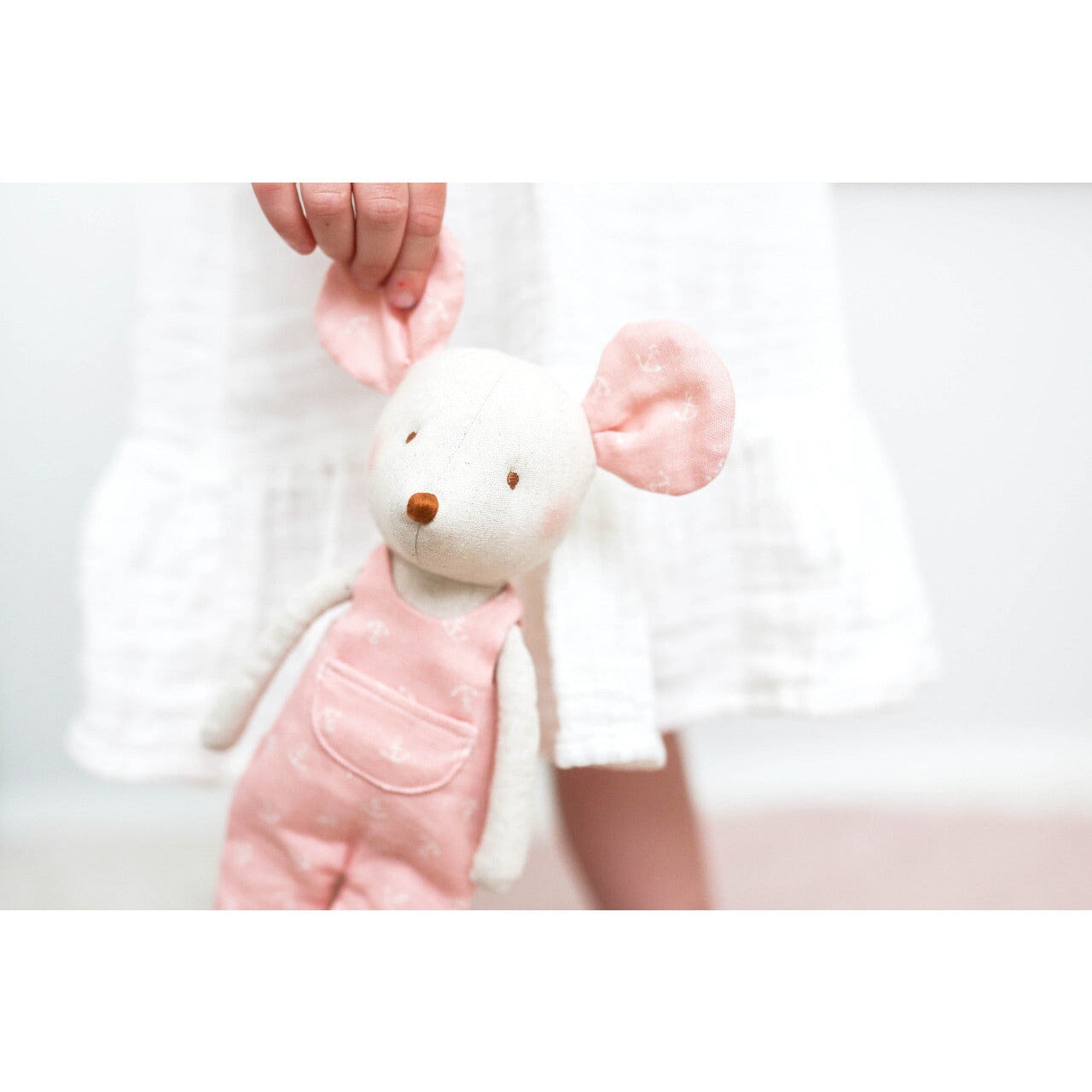 Mabel Mouse 28cm Pink