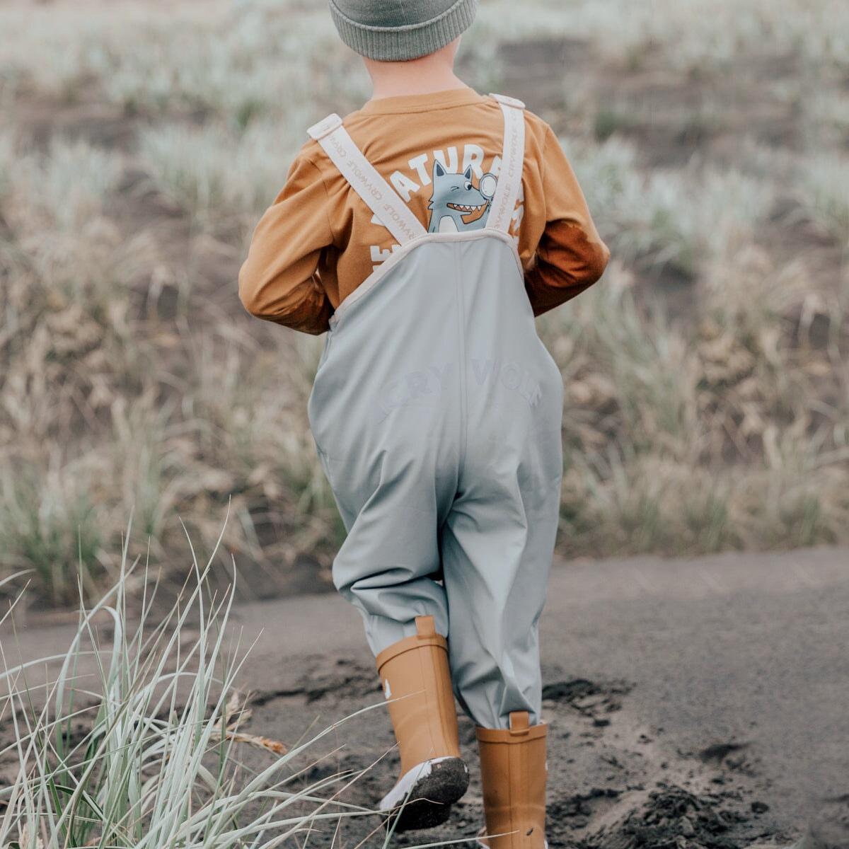 Rain Overalls - Moss