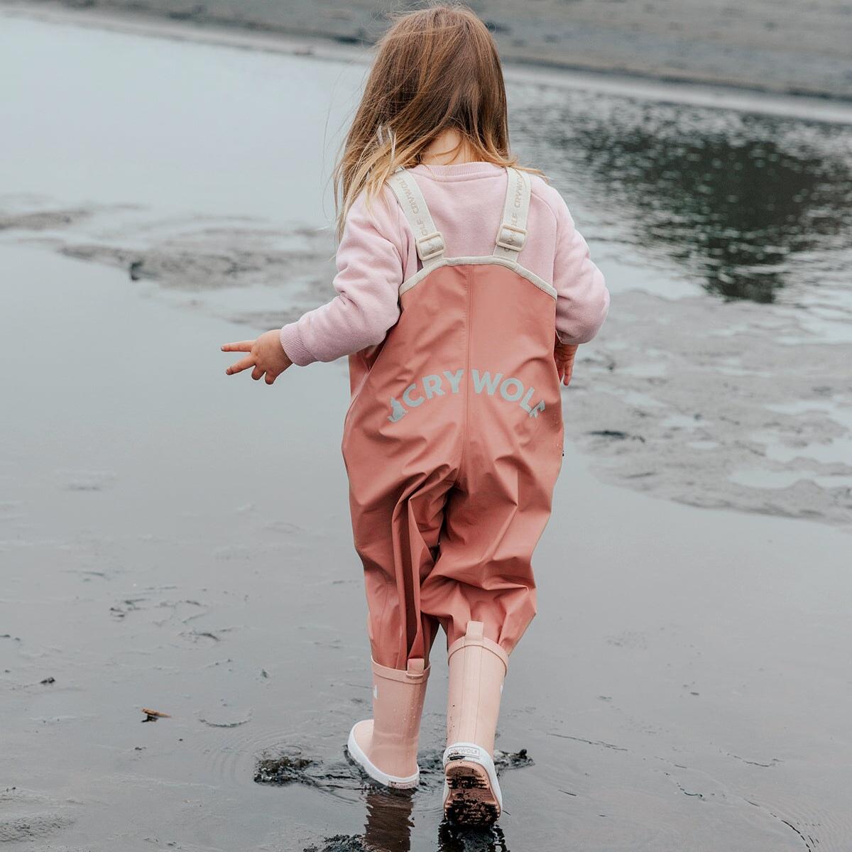 Rain Overalls - Wild Rose