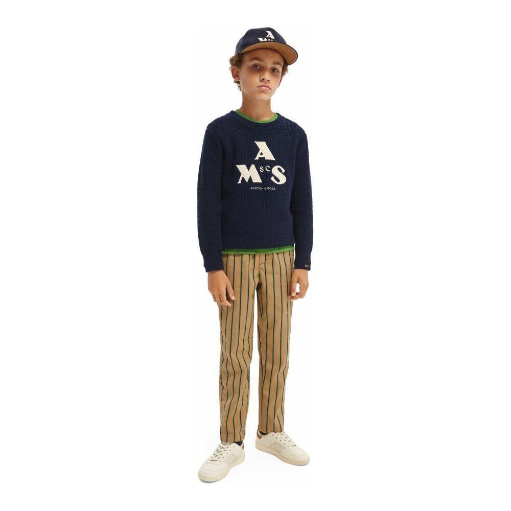 Embroidered Artwork Pullover - Night