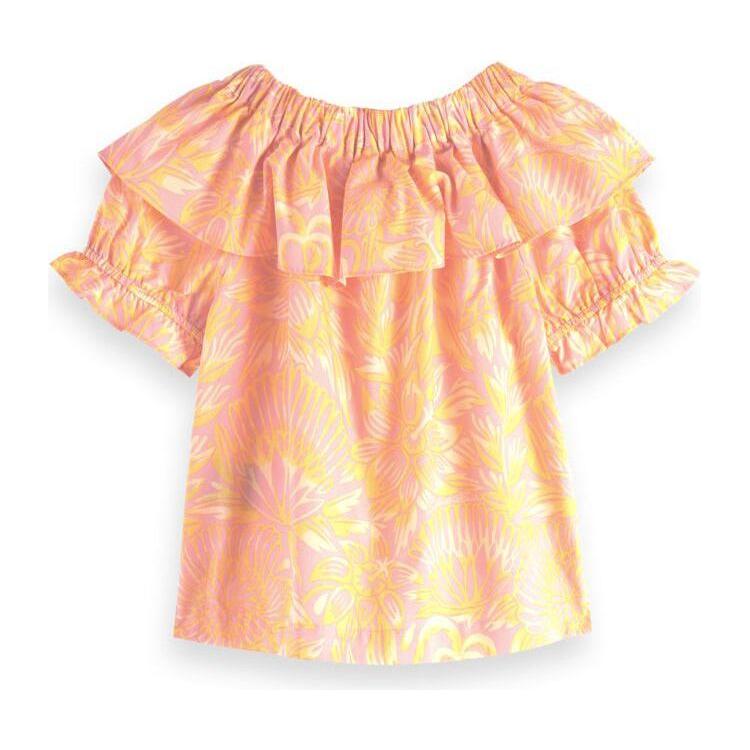 Printed Off-Shoulder Top