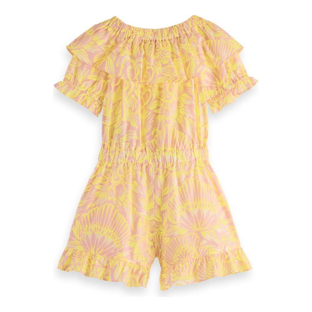 Ruffled Off-Shoulder Jumsuit