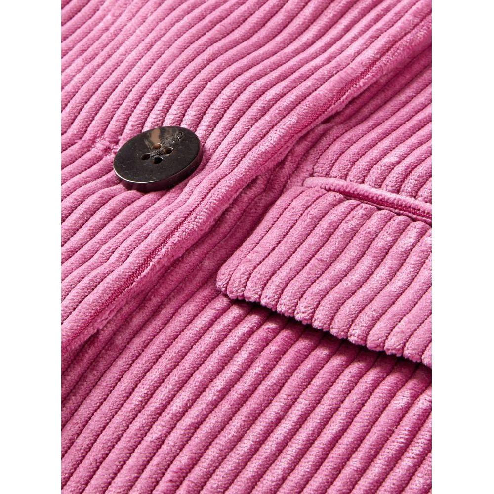 Double-Breasted Corduroy Blazer