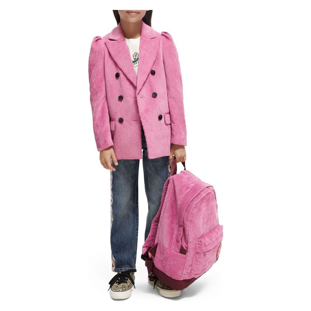 Double-Breasted Corduroy Blazer