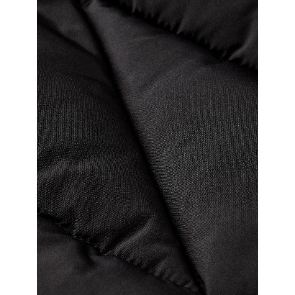 Water-Repellent Hooded Jacket - Black