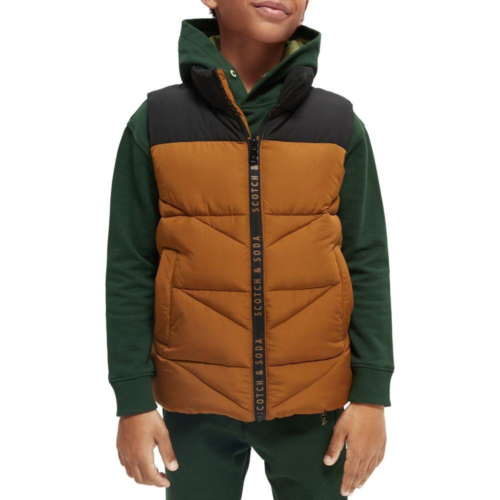 Bodywarmer With Repreve Filling - Teak