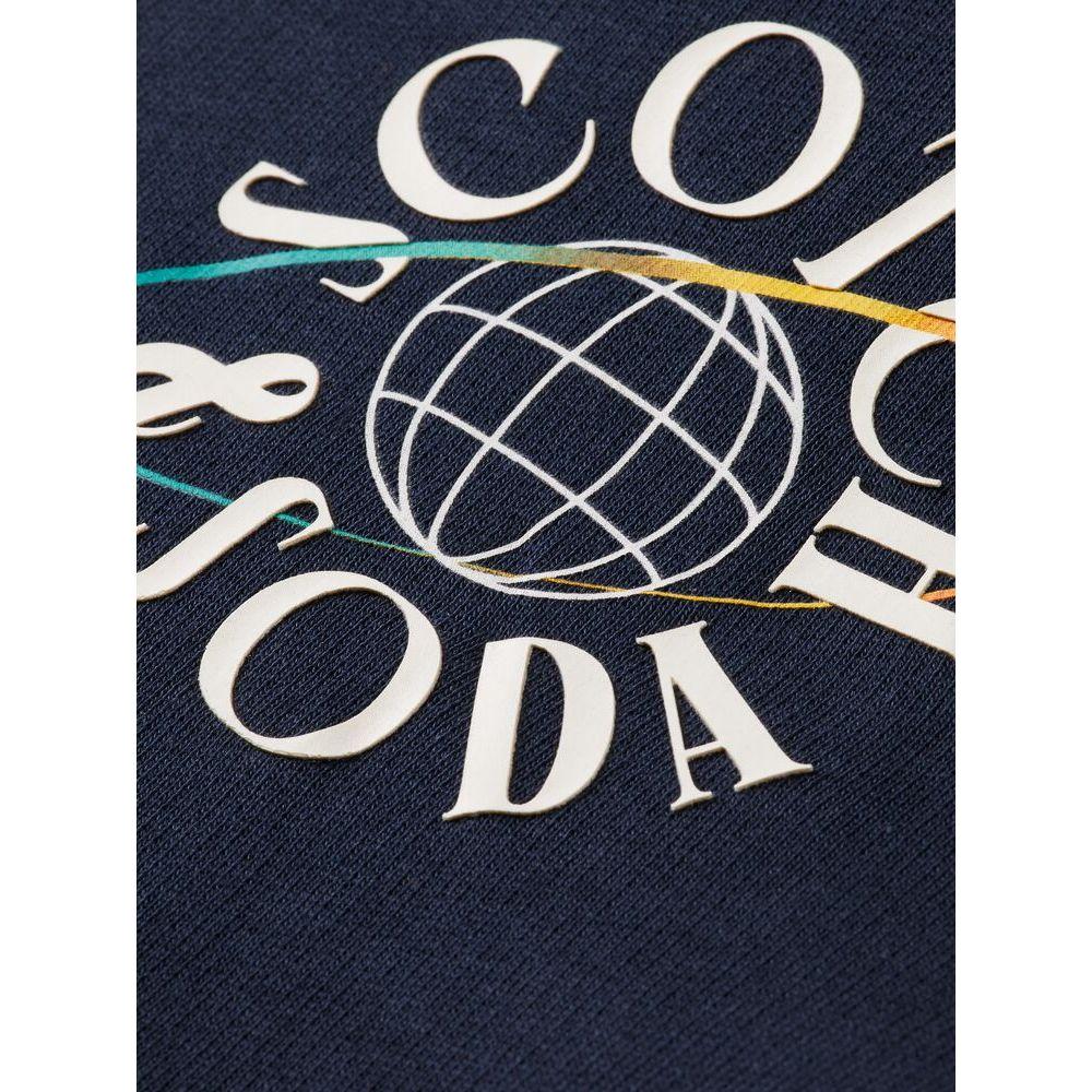 Zip-Through Artwork Hoodie - Night