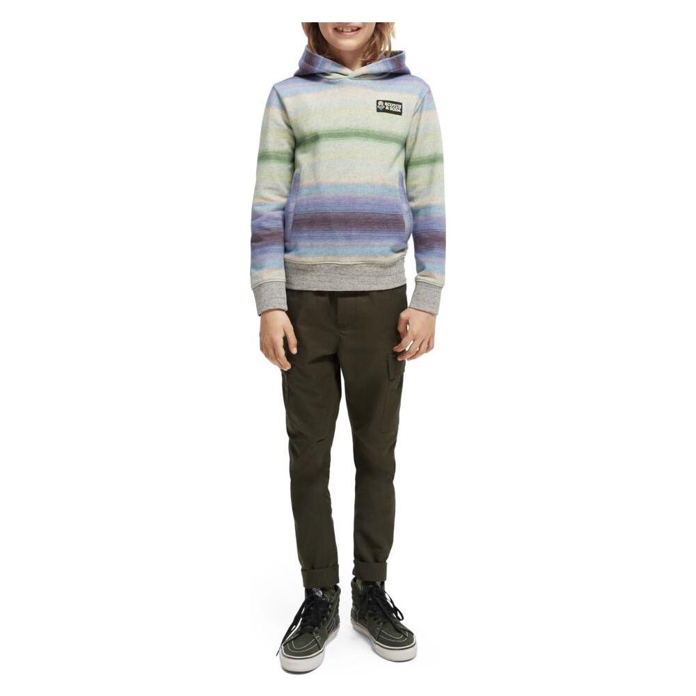 All-Over Printed Gradient Sweatshort