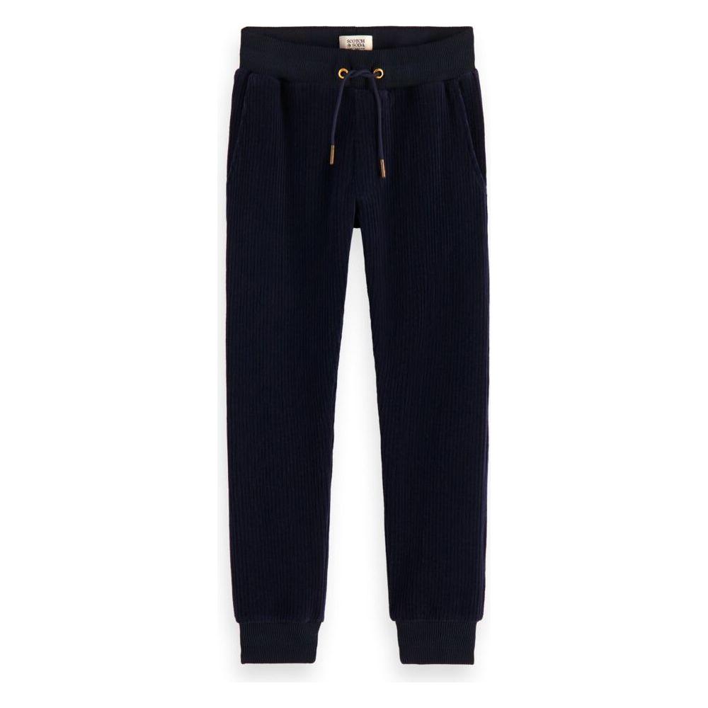 Knitted Corduroy Sweatpants - Night