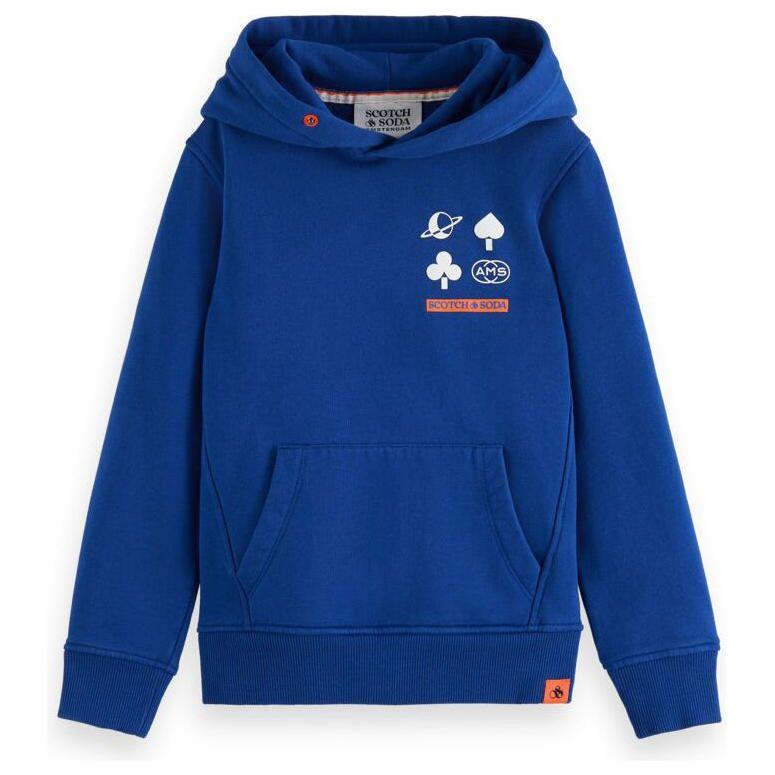 Organic Cotton Hoodie - Space Blue