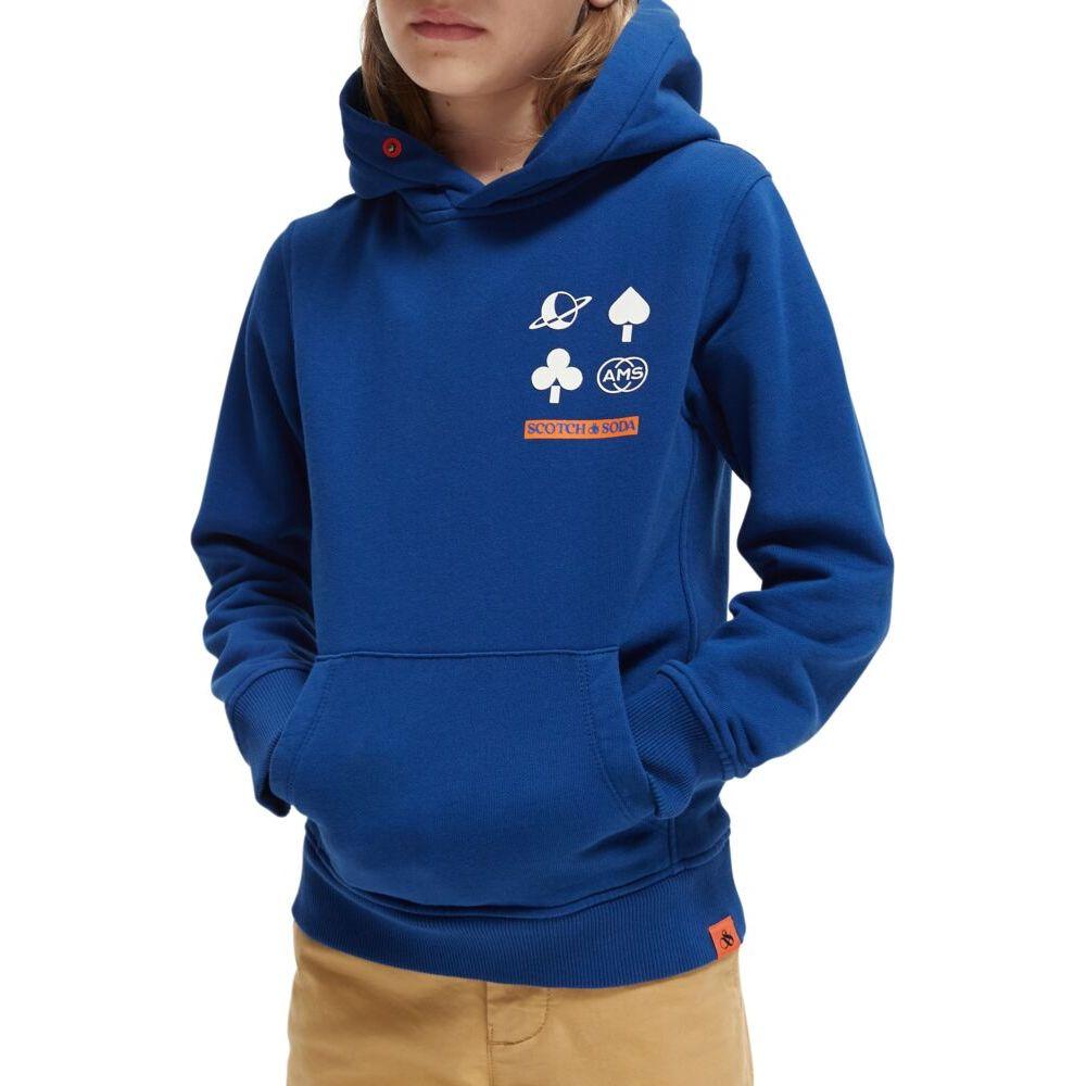 Organic Cotton Hoodie - Space Blue