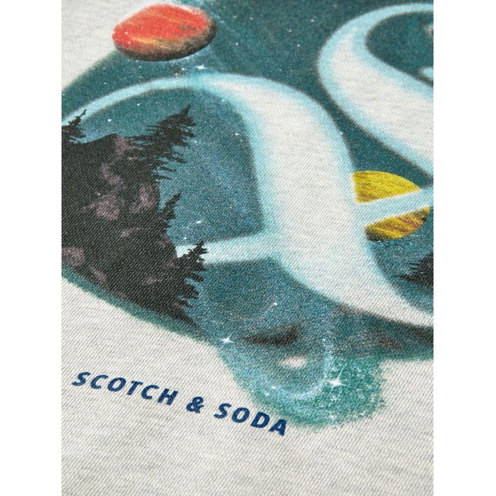 Artwork Crewneck Sweatshirt - Ecru Melange