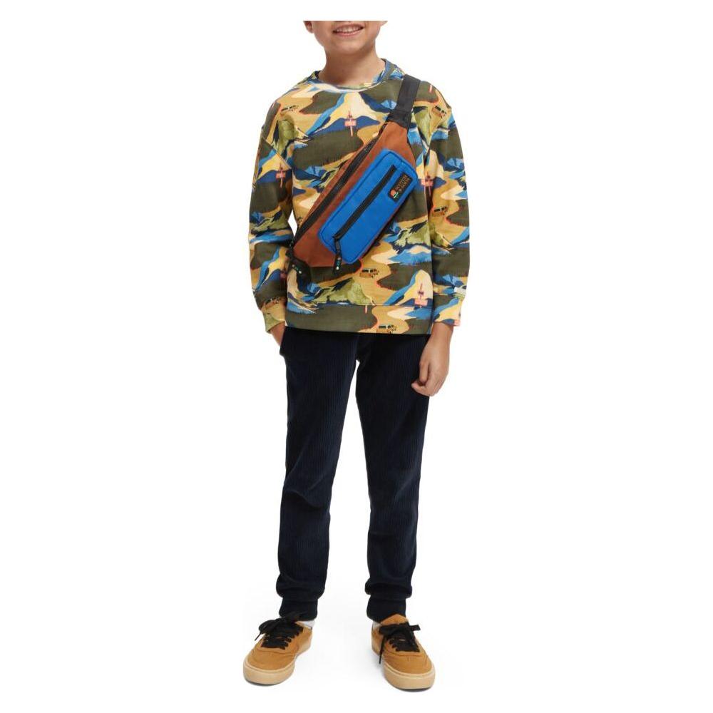 All-Over Printed Crewneck Sweatshirt