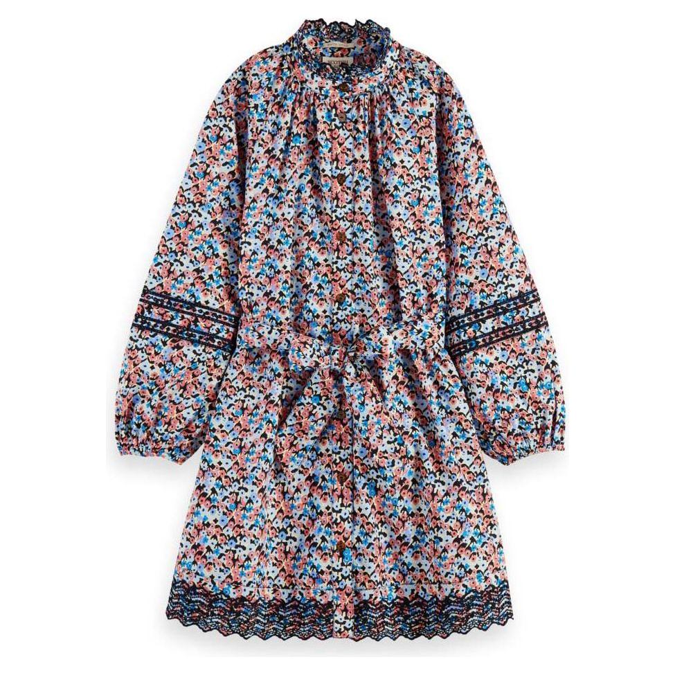Printed Organic Cotton Shirt Dress