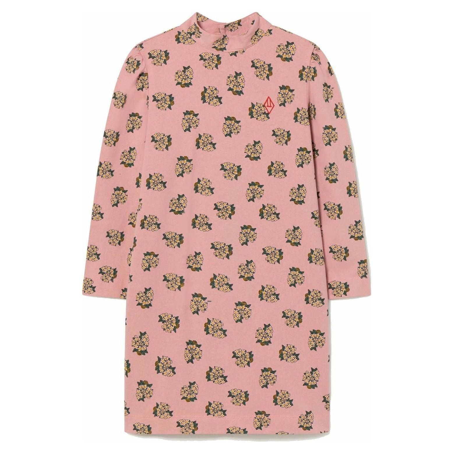 Jersey Bug Kids Dress - Pink Flowers