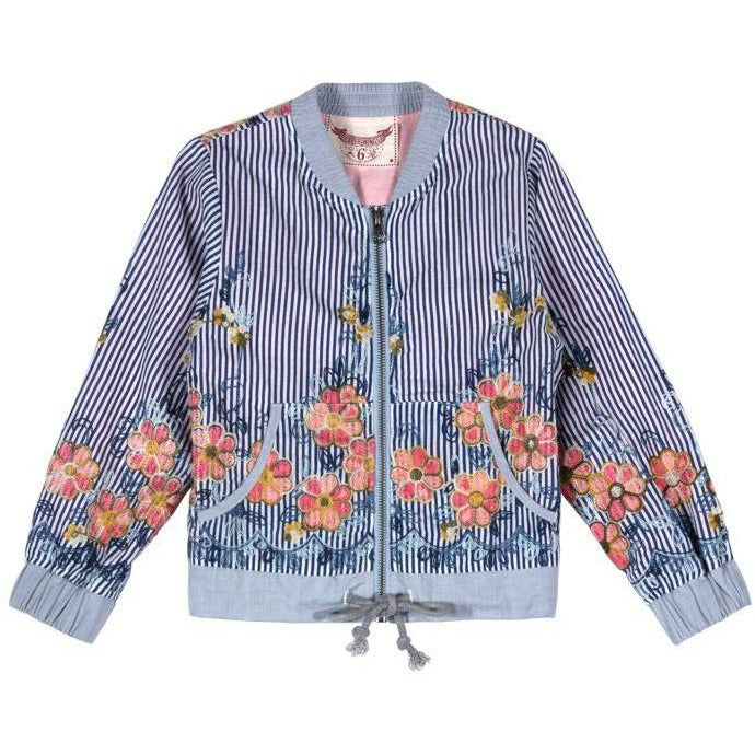 Embroidered Jacket - Multi Colored