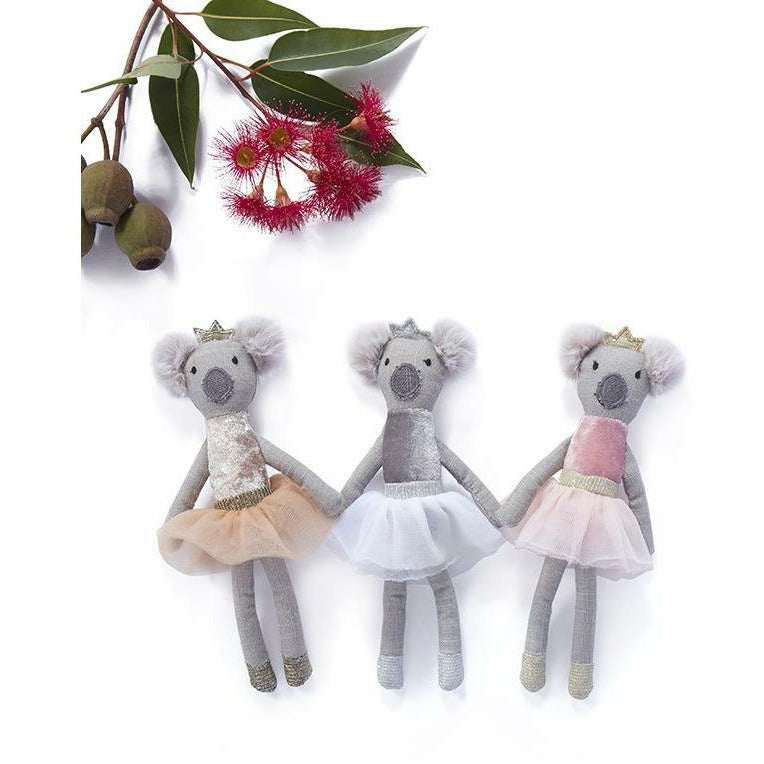 Kimmy Koala-Silver-White