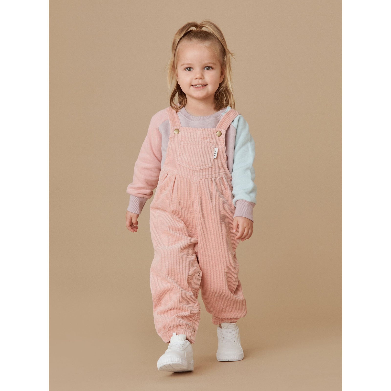 Rosebud Cord Overalls