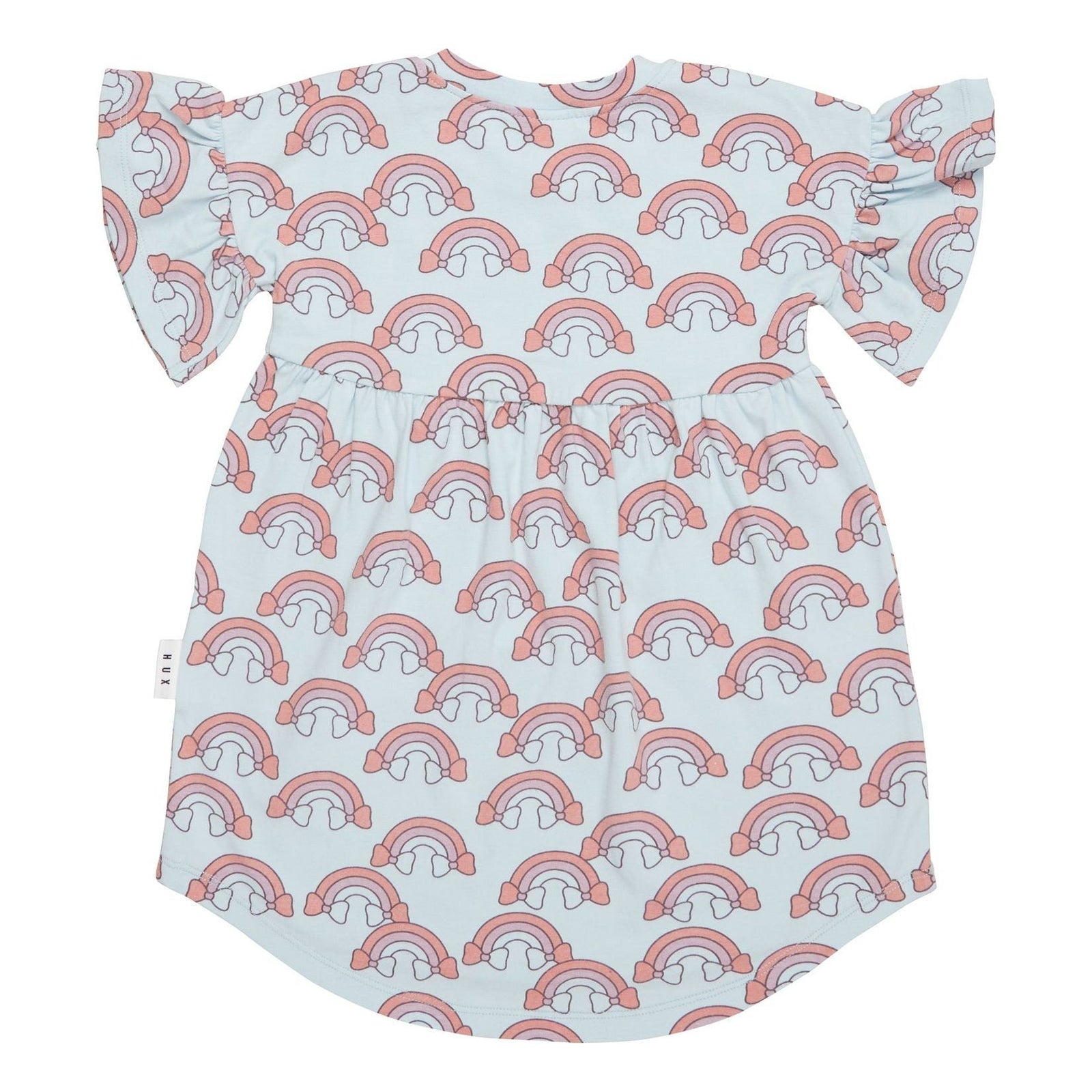 Rain Bow Frill Swirl Dress