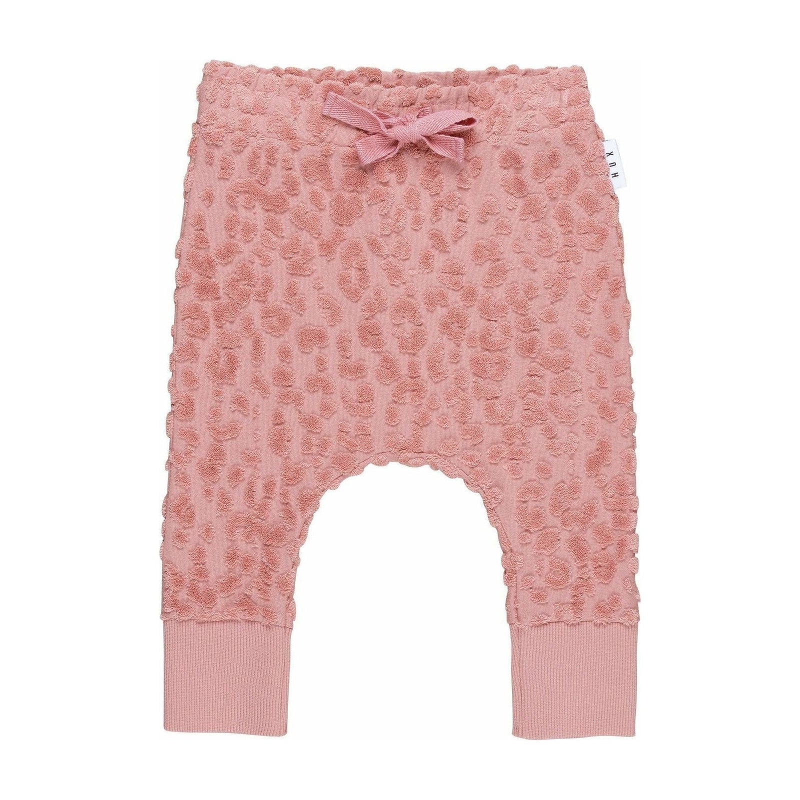Dusty Rose Terry Drop Crotch Pant