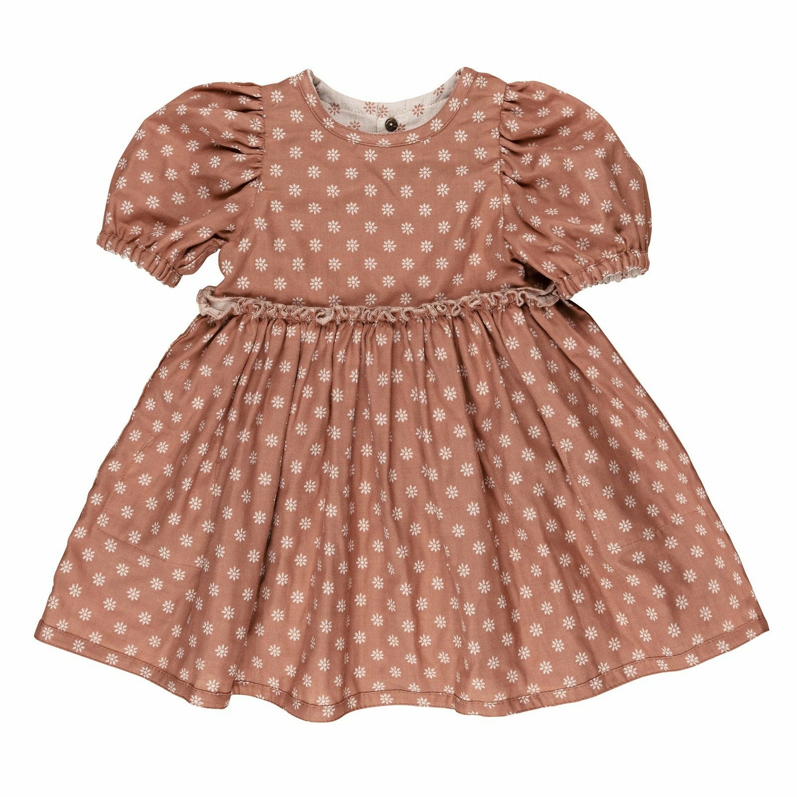 Reversible Puff Sleeve Dress