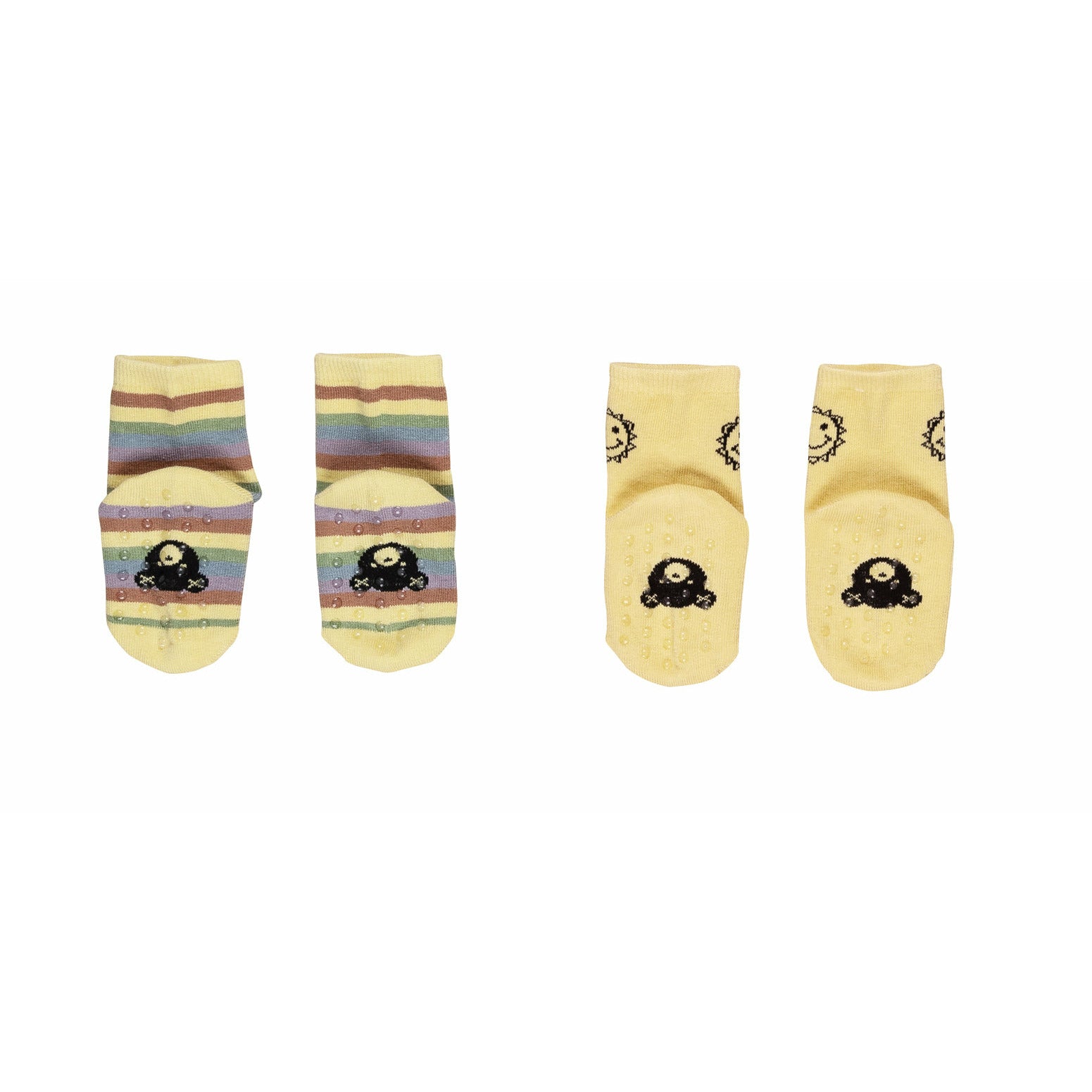 Rainbow Stripe/Sunny 2Pk Socks