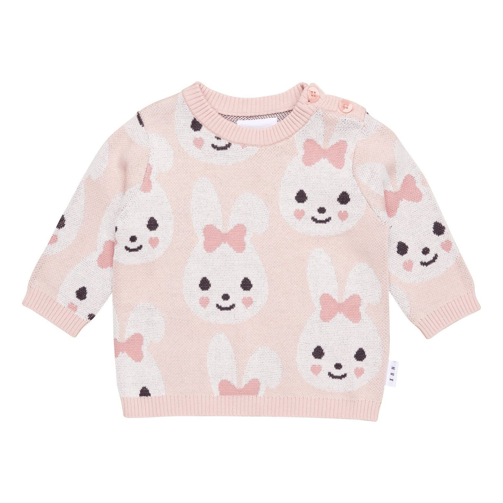 Rose Bunny Knit Jumper