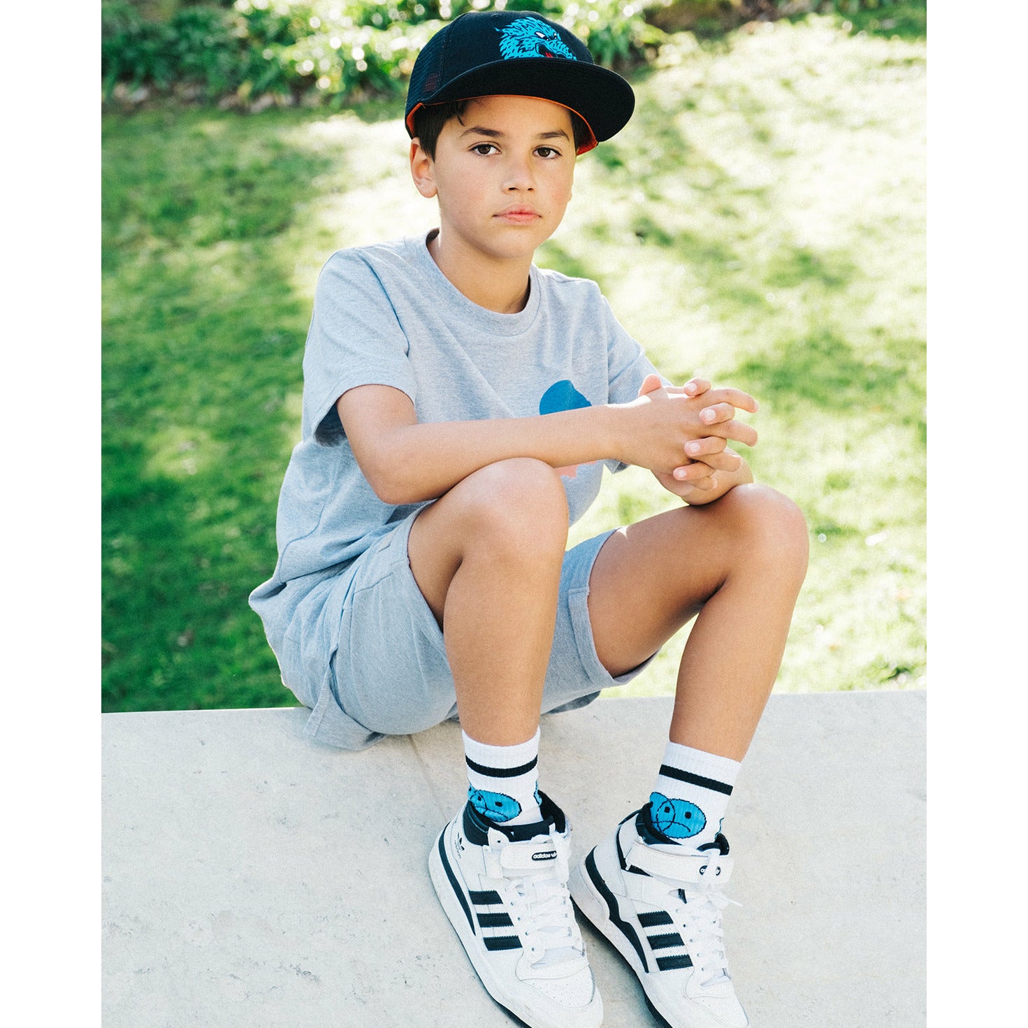 Happy Sad Skate Socks