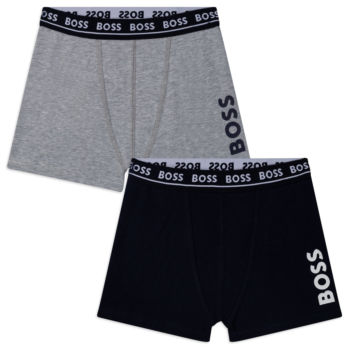 Set Of 2 Boxer Shorts - Navy
