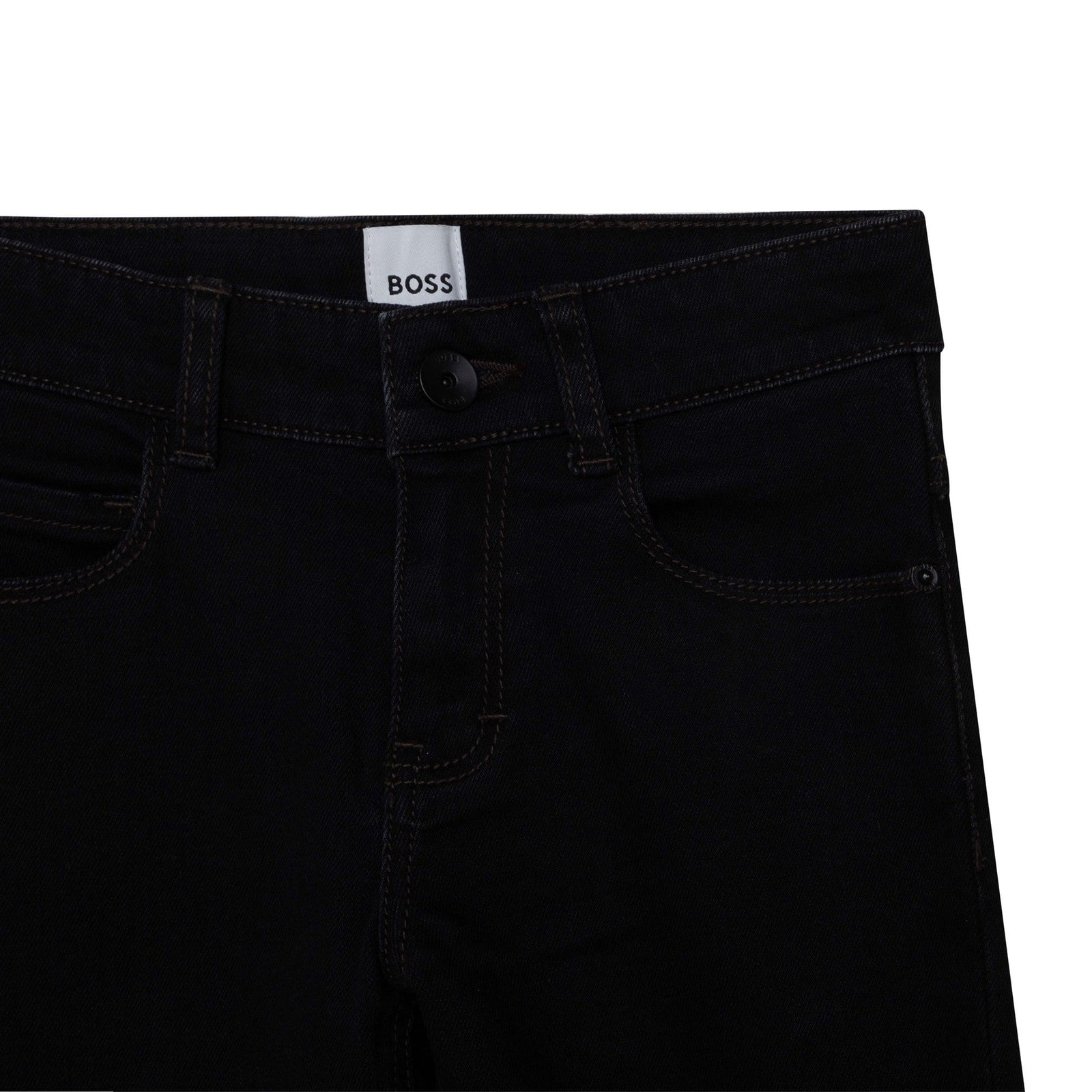 Fitted 5-Pocket Jean - Denim Black