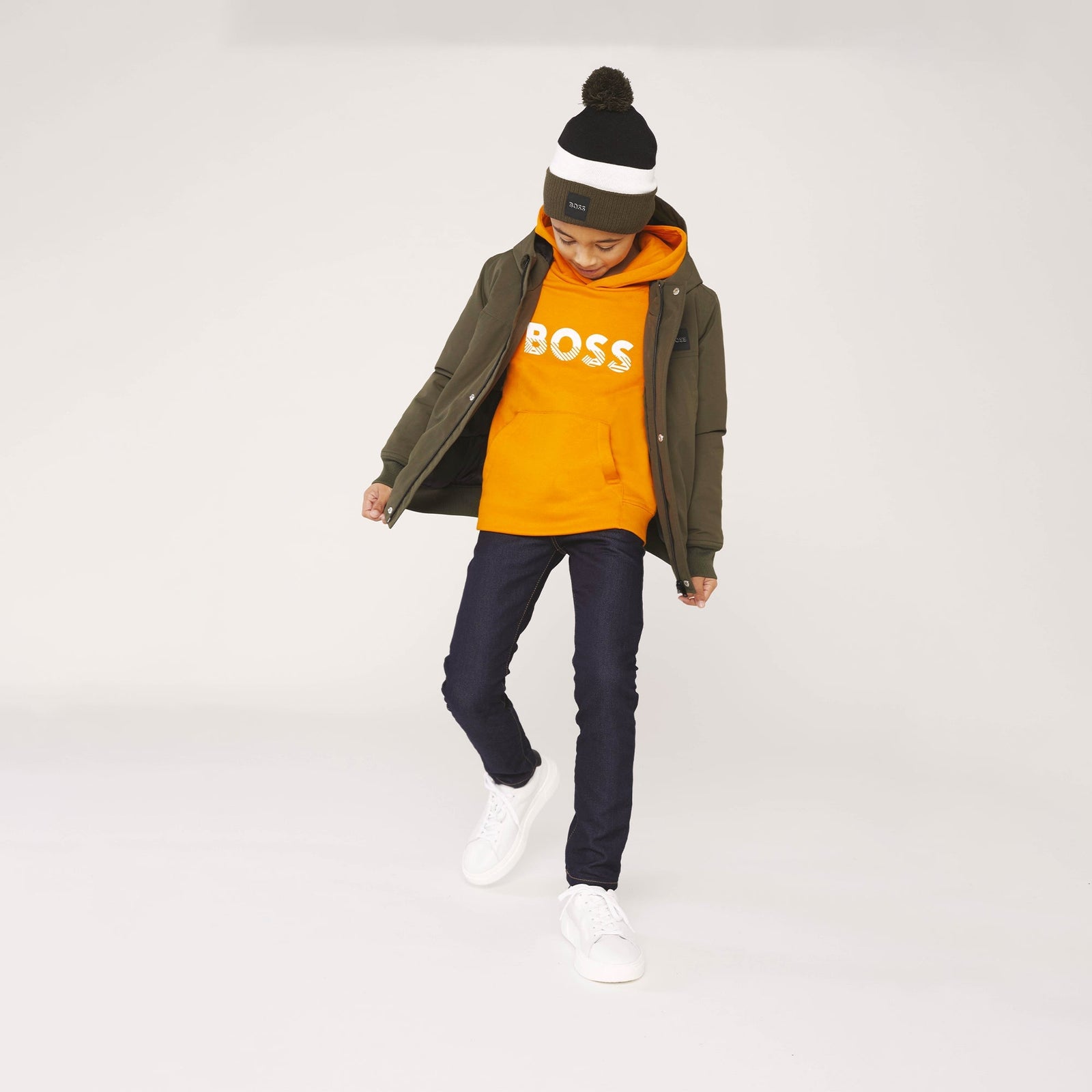 BOSS Hooded Sweatshirt - Orange