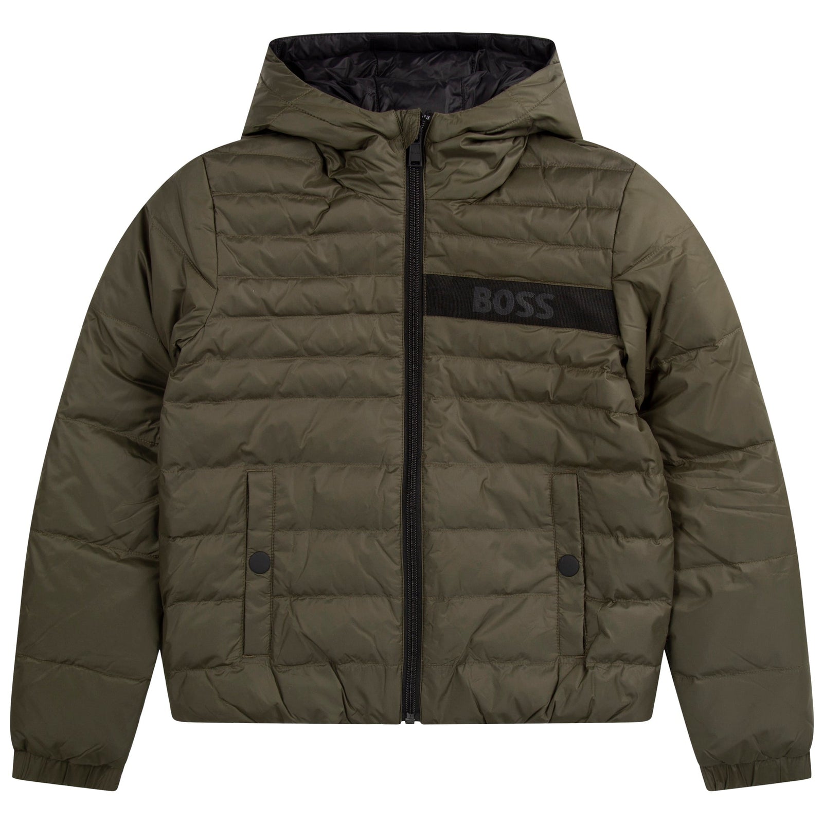 Reversible Waterproof Jacket - Forest Green