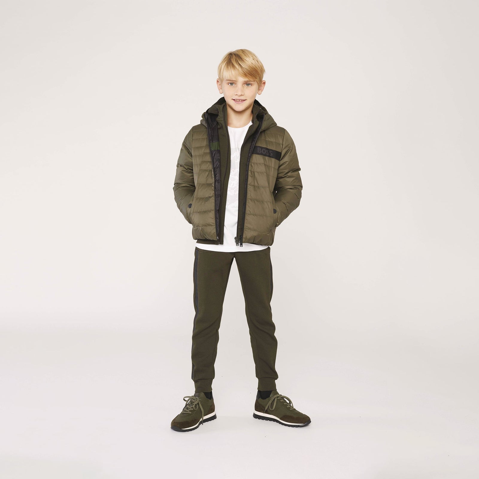 Reversible Waterproof Jacket - Forest Green