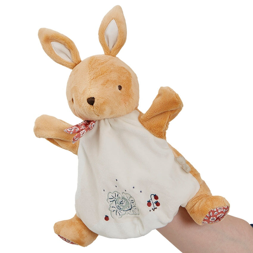 Doudou Marionnette Petit Lapin