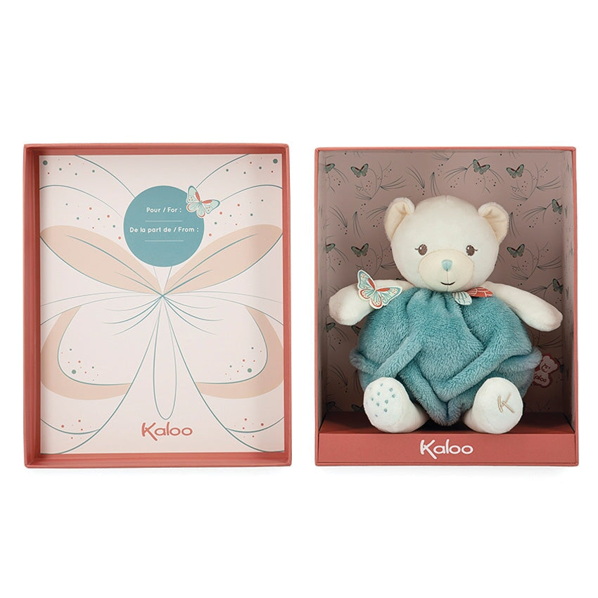 Plume Bear Teal 23cm