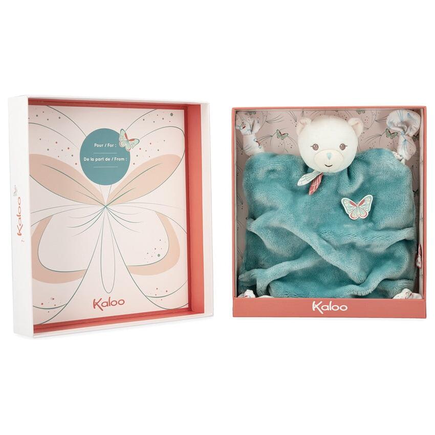 Plume Doudou Bear Teal