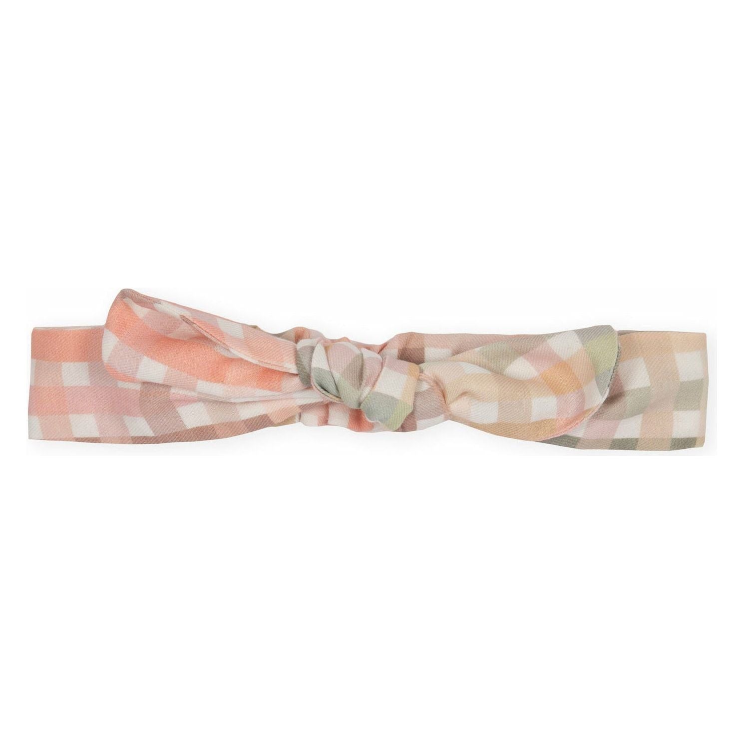 Rainbow Gingham Headband