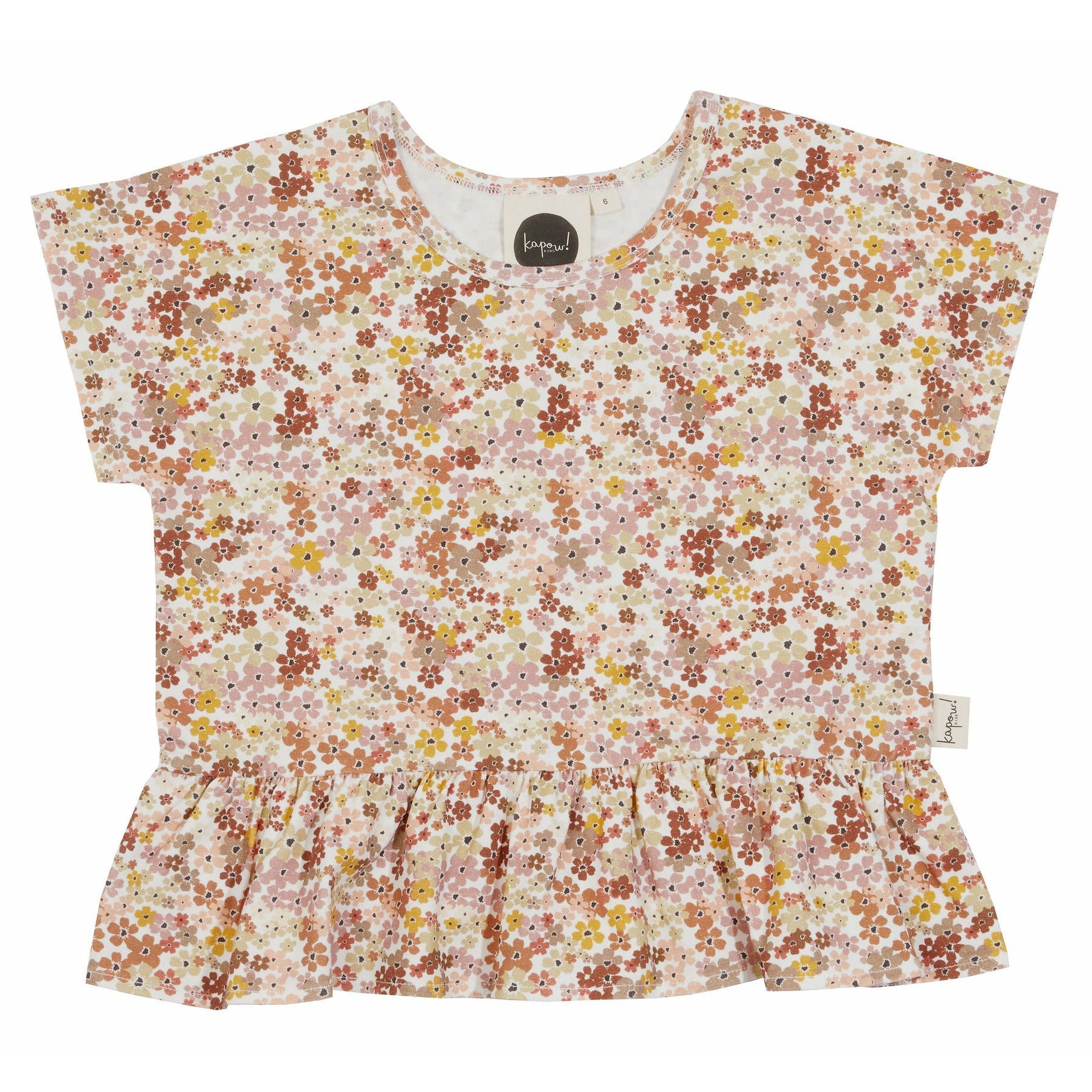 Fleur Peplum T-Shirt