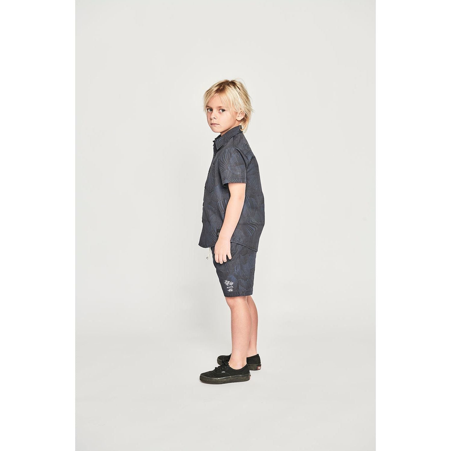 Swirl Shirt - Dk Denim