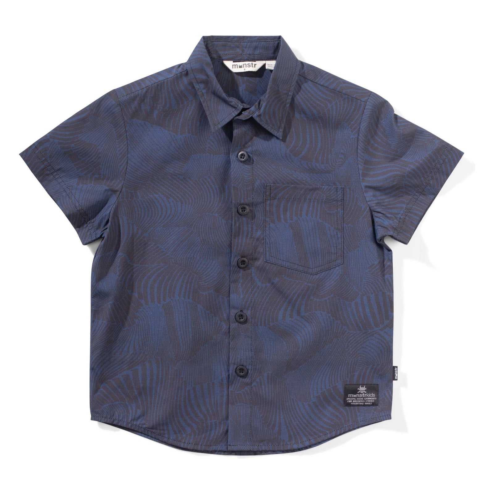 Swirl Shirt - Dk Denim