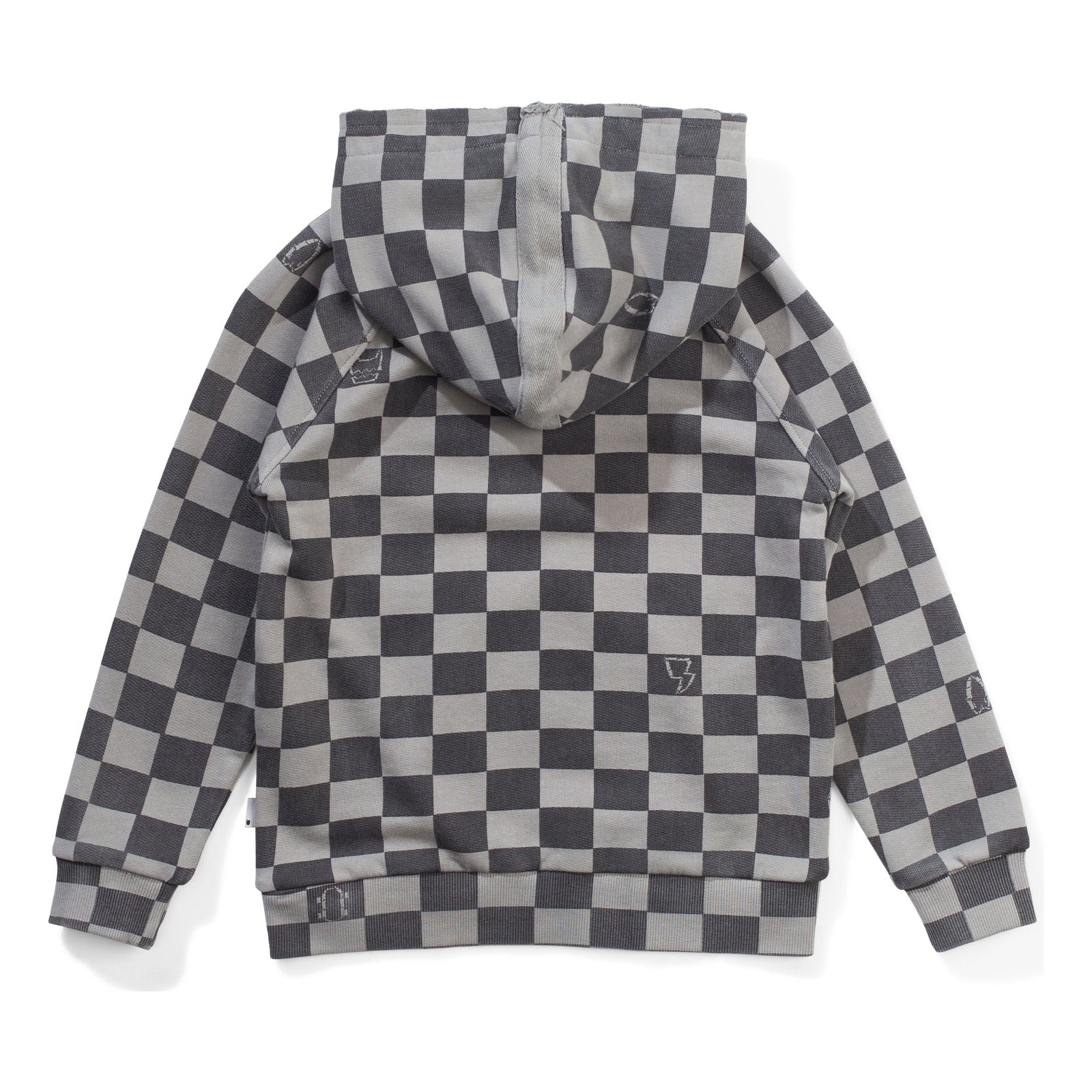 Check Me Hoody - Washed Black