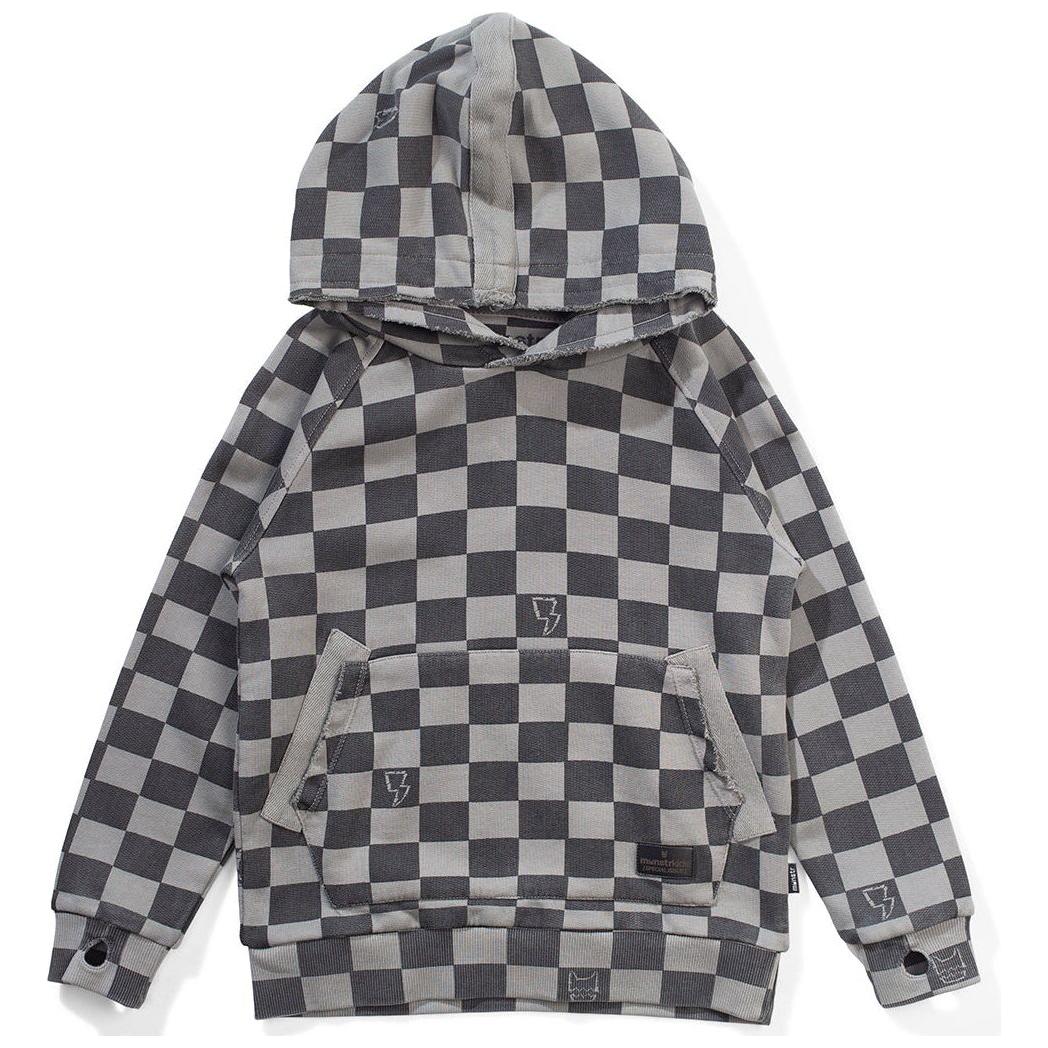 Check Me Hoody - Washed Black