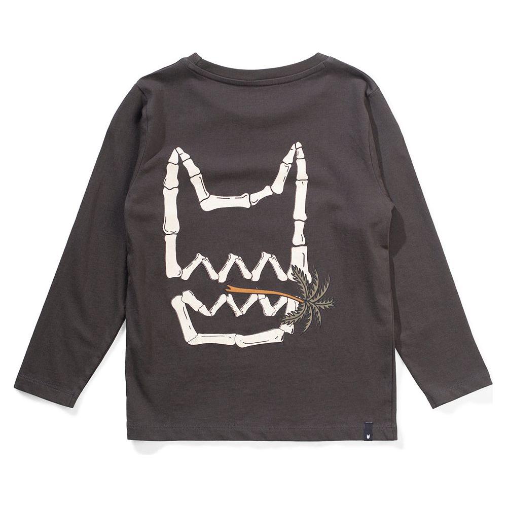 Chomp Ls Tee - Soft Black