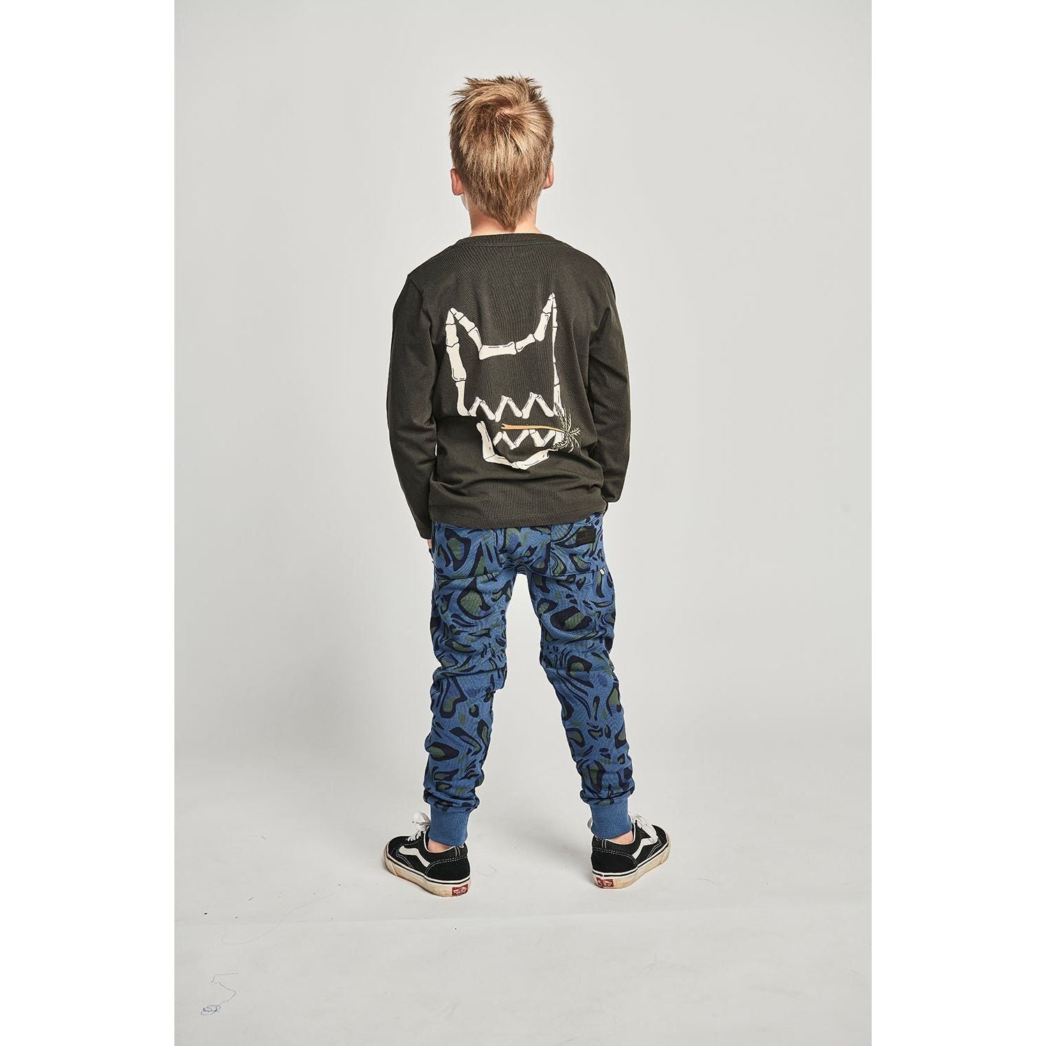 Chomp Ls Tee - Soft Black